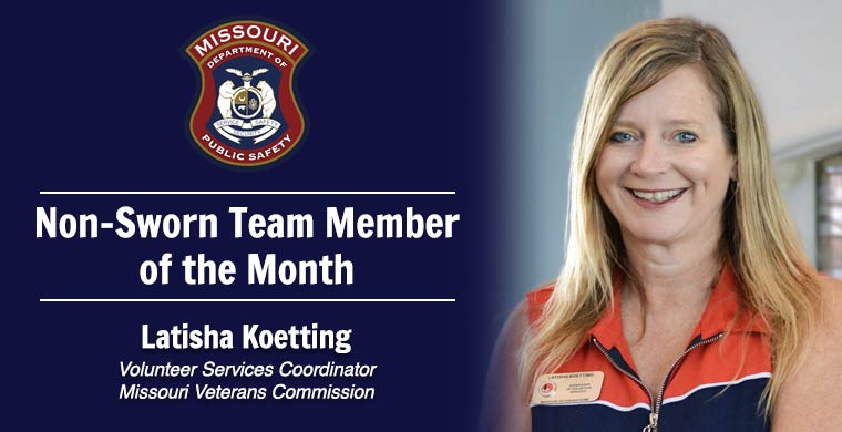 January Non-Sworn Team Member of the Month